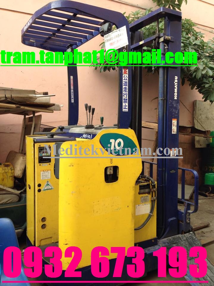 Xe nâng điện đứng lái 1500kg cao 3 mét